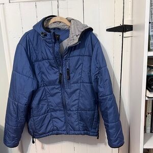 Eddie Bauer Blue Puffer Jacket